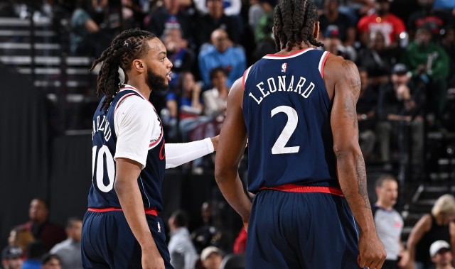 卢：加兰和伦纳德确实让我想起十年前的欧文和詹姆斯