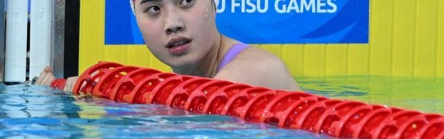 开云体育登录入口-四大奥运冠军出战大运会 赛程过半张雨霏包揽四金